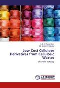 Low Cost Cellulose Derivatives from Cellulosic Was