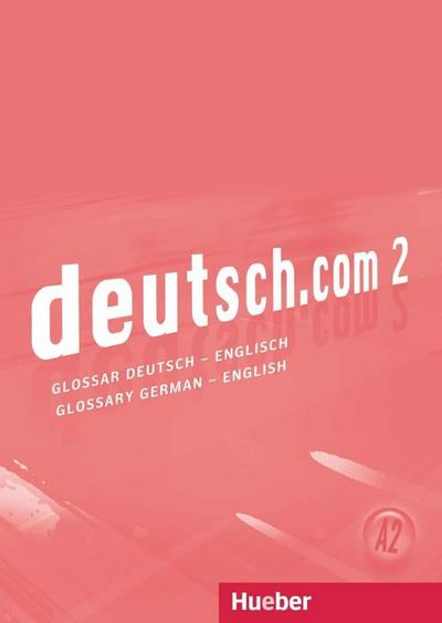 Glossar Deutsch-Englisch / Glossary German-English