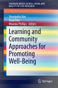 Learning and Community Approaches for Promoting We