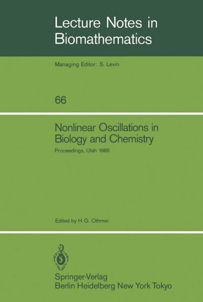 Nonlinear Oscillations in Biology and Chemistry