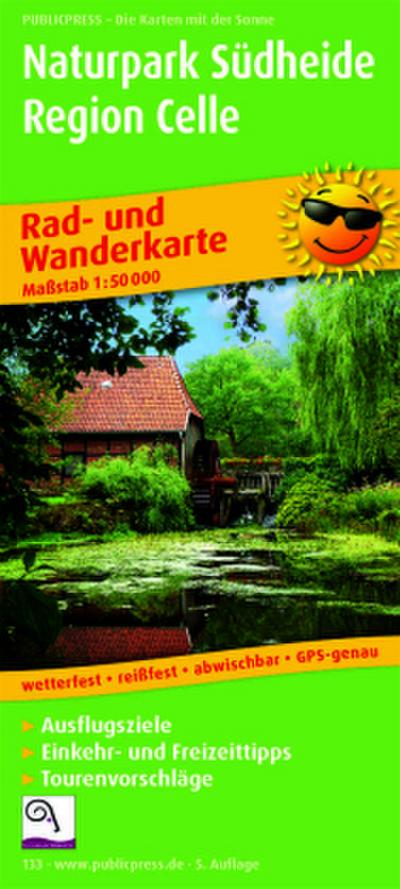 Naturpark Südheide - Region Celle 1:50 000