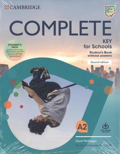 Complete Key for Schools Student’s Book Without Answers with Online Practice and Workbook Without Answers with Audio Download