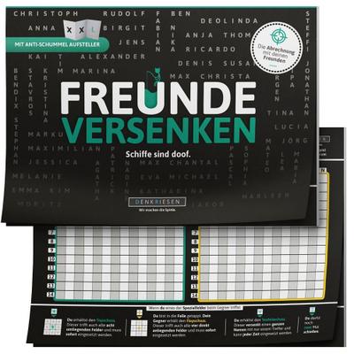 FREUNDE VERSENKEN® - "Schiffe sind doof" - Schiffe versenken neu aufgelegt