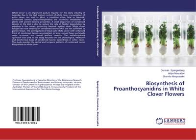 Biosynthesis of Proanthocyanidins in White Clover Flowers