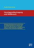 Vermögensübertragung und Nießbrauch