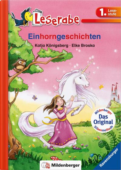 Leserabe 34, Lesestufe 1 - Einhorngeschichten