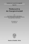 Wettbewerb in der Energiewirtschaft.