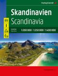 Skandinavien, Autoatlas 1:250.000 / 1:400.000, freytag & berndt