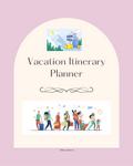 Vacation Itinerary Planner