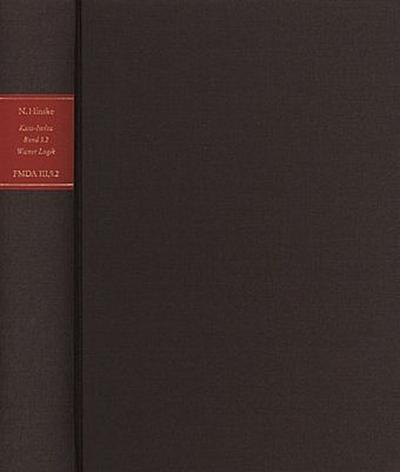 Forschungen und Materialien zur deutschen Aufklärung / Abteilung III: Indices. Kant-Index. Section 1: Indices zum Kantschen Logikcorpus. Band 5.2: Konkordanz zur ’Wiener Logik’, Zweite Hälfte (F-Z), und Sonderindices