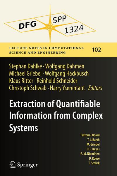 Extraction of Quantifiable Information from Complex Systems