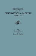 Abstracts from the Pennsylvania Gazette, 1748-1755