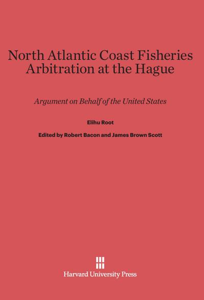 North Atlantic Coast Fisheries Arbitration at the Hague
