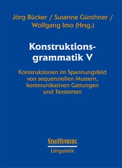 Konstruktionsgrammatik V