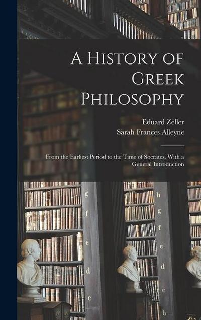 A History of Greek Philosophy