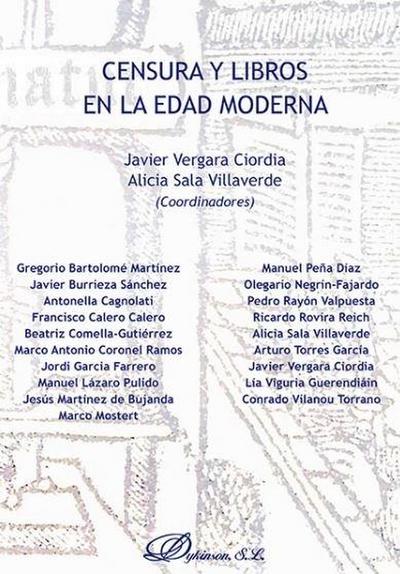 Censura y libros en la Edad Moderna