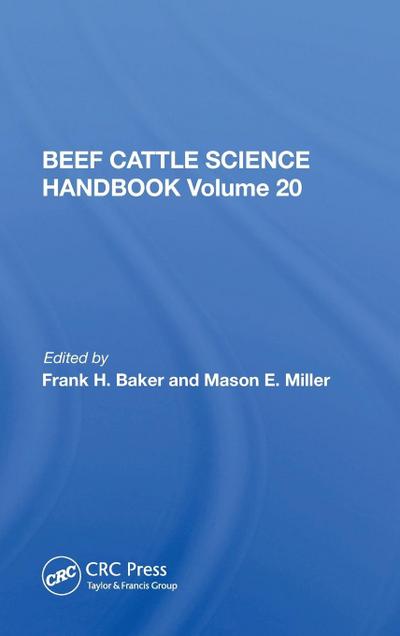 Beef Cattle Science Handbook, Vol. 20