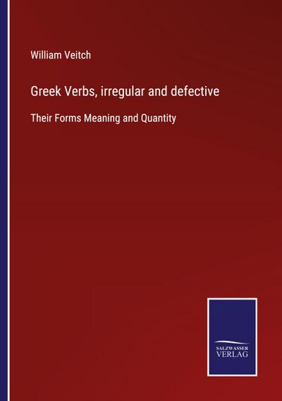 Greek Verbs, irregular and defective