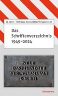 Das Schriftenverzeichnis 1949 bis 2024