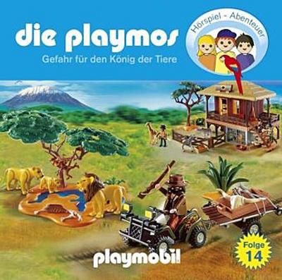 Die Playmos - Gefahr für den König der Tiere, 1 Audio-CD