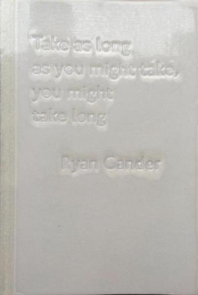 Take as Long as You Might Take, You Might Take Long