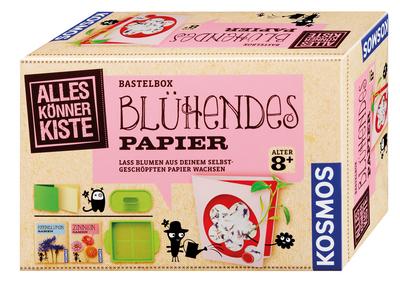 KOSMOS 604202 AllesKönnerKiste Blühendes Papier. DIY-Bastelset für Mädchen und Jungen ab 8 Jahren, das ideale Geschenk-Set für den Kindergeburtstag
