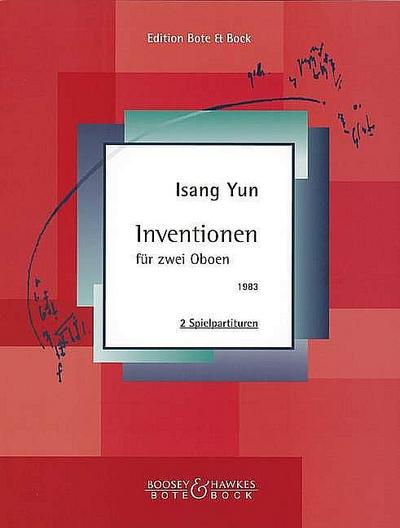 Inventionenfür 2 Oboen