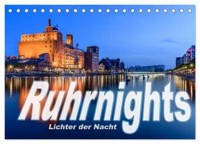 Ruhrnights (Tischkalender 2026 DIN A5 quer), CALVENDO Monatskalender