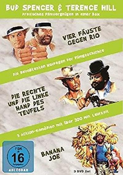 Bud Spencer & Terence Hill - Dreifaches Filmvergnügen in einer Box, 3 DVDs