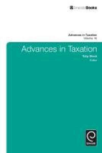Advances in Taxation