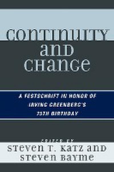 Continuity and Change