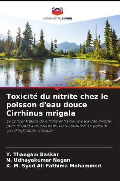 Toxicité du nitrite chez le poisson d’eau douce Cirrhinus mrigala