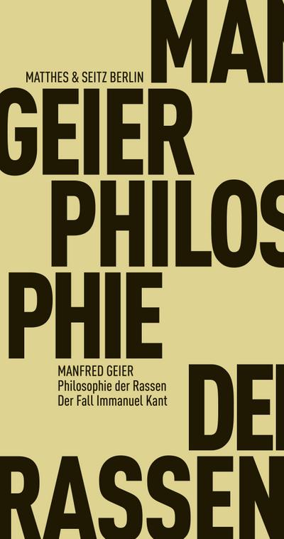 Philosophie der Rassen