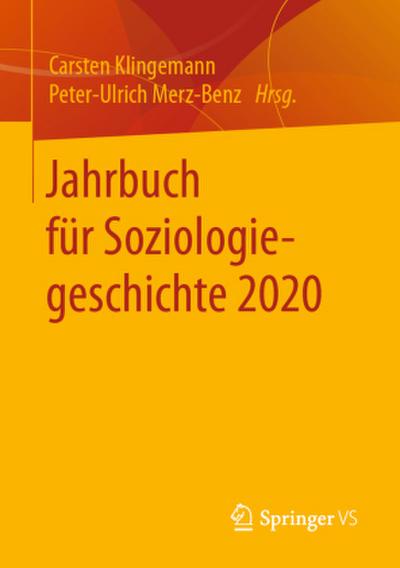 Jahrbuch für Soziologiegeschichte 2020