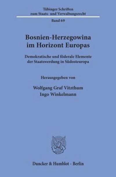 Bosnien-Herzegowina im Horizont Europas.