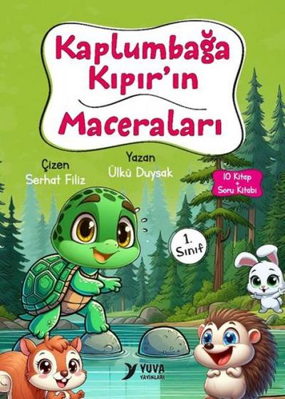 Kaplumbaga Kipirin Maceralari 10 Kitap