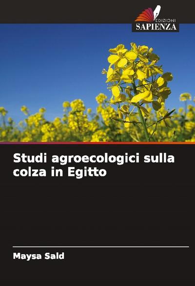 Studi agroecologici sulla colza in Egitto