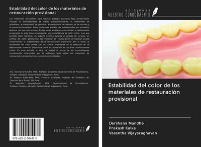 Estabilidad del color de los materiales de restauración provisional