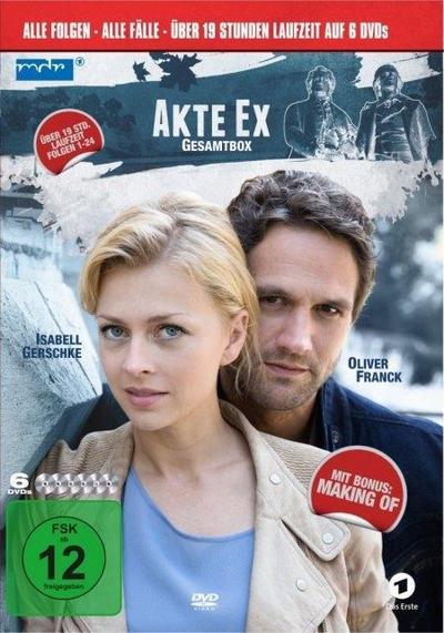 Akte Ex - Gesamtbox alle Folgen (1-24), 6 DVD