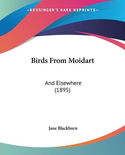 Birds From Moidart - Jane Blackburn