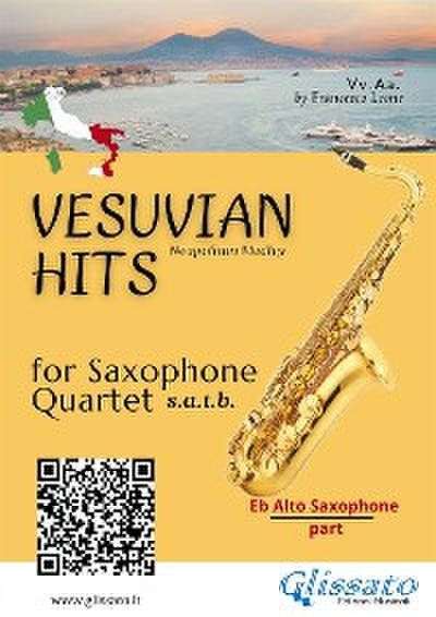Saxophone Quartet "Vesuvian Hits" medley - Eb alto part