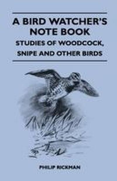 A Bird Watcher’s Note Book - Studies Of Woodcock, Snipe And Other Birds