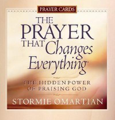 Prayer That Changes Everything Prayer Cards