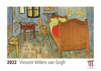 Vincent Willem van Gogh 2022 - Timokrates Kalender, Tischkalender, Bildkalender - DIN A5 (21 x 15 cm)
