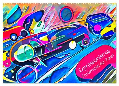 Expressionismus - Farbenspiel der Kunst (Wandkalender 2026 DIN A2 quer), CALVENDO Monatskalender
