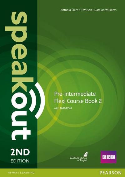 Speakout Pre-Intermediate, 2nd edition Flexi Coursebook 2, w. DVD-ROM