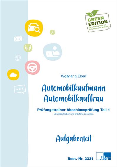 Automobilkaufmann/Automobilkauffrau (AO 2017)