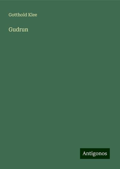 Klee, G: Gudrun