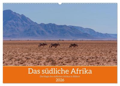 Das südliche Afrika 2026 (Wandkalender 2026 DIN A2 quer), CALVENDO Monatskalender