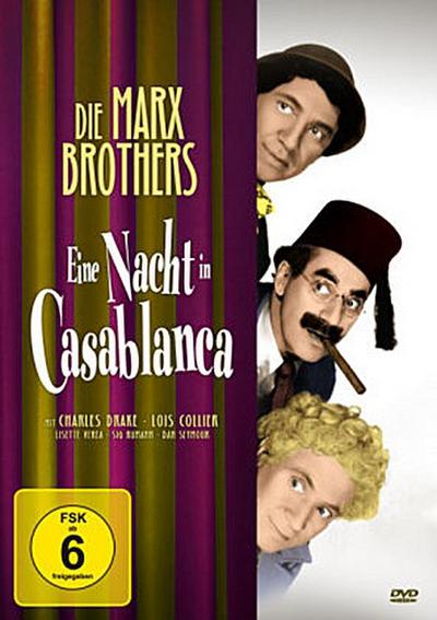 Die Marx Brothers - Eine Nacht in Casablanca, 1 DVD